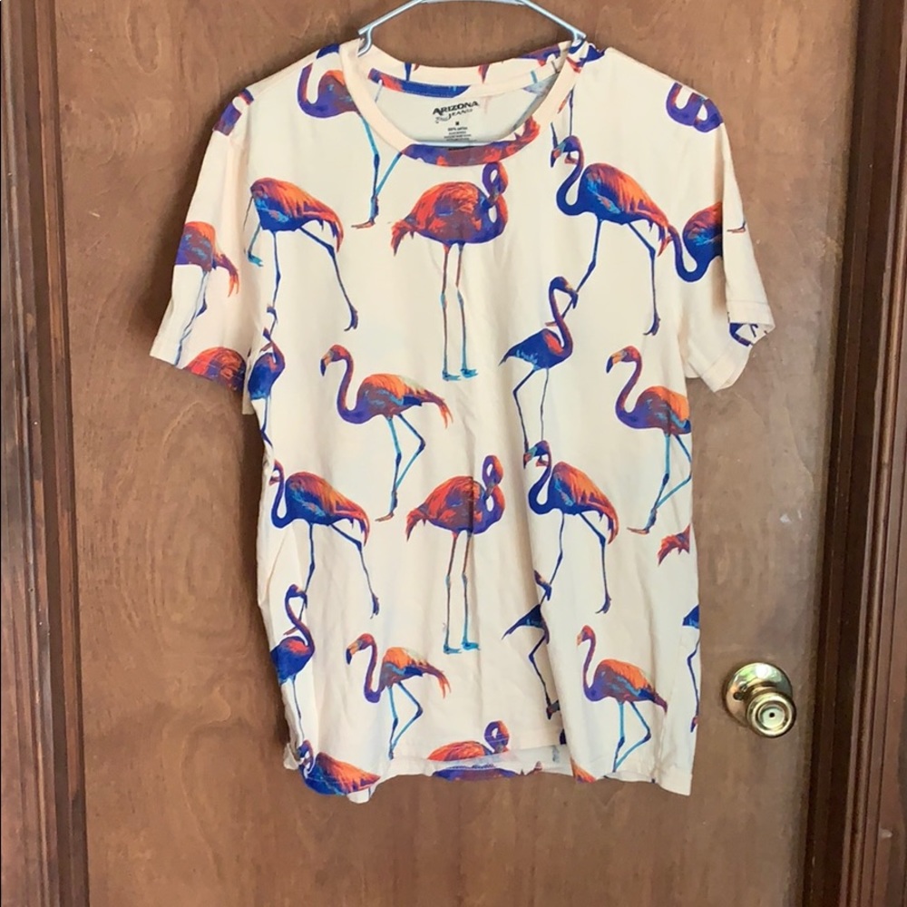 Flamingo Patterned Tee